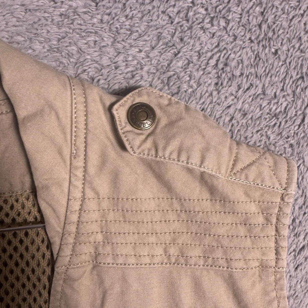 Banana Republic Vest Mens S Photographer Safari Hike Fishing Travel Utility Y2K